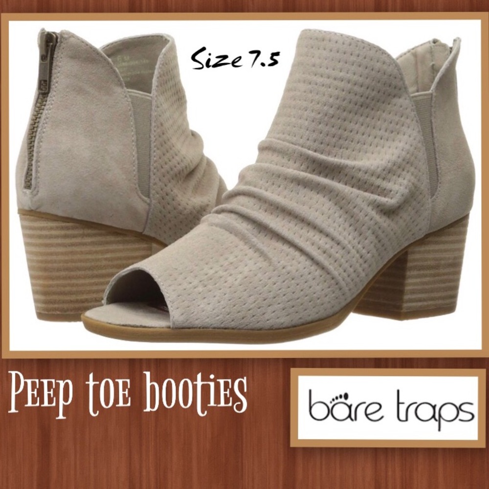 EUC TUAPE BARETRAPS BOOTIES